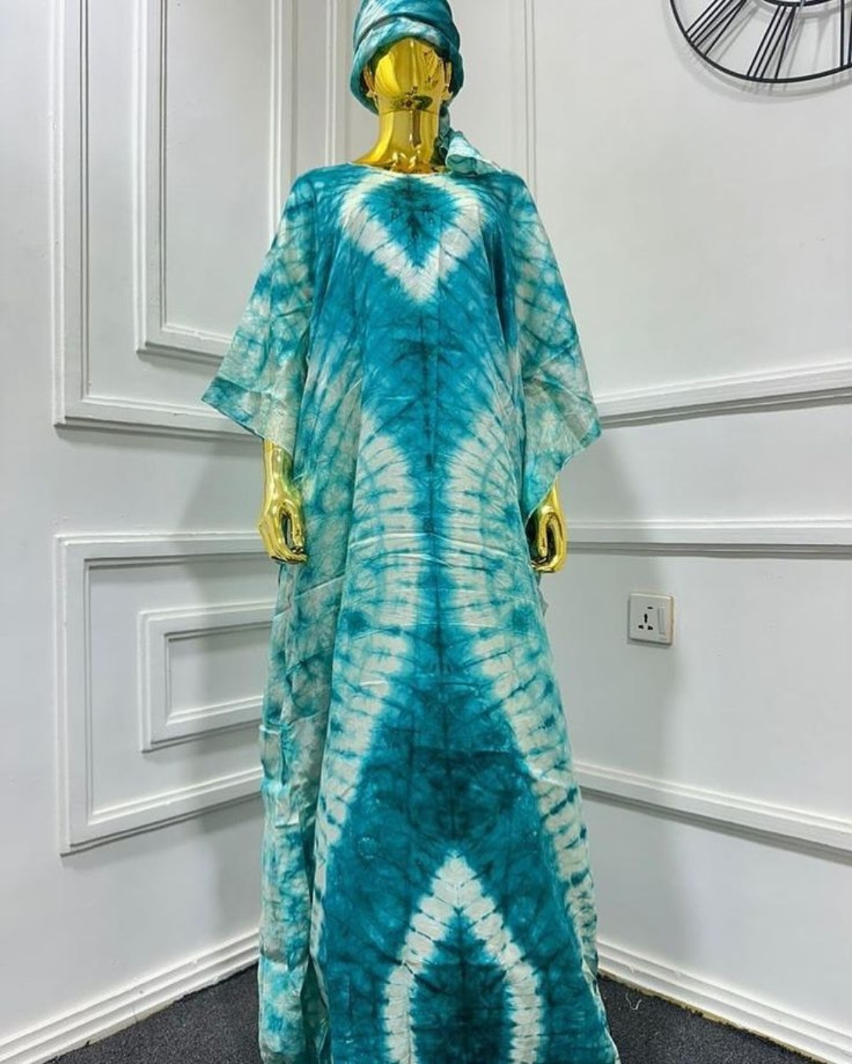 High-Quality Adire Kaftan — style 1